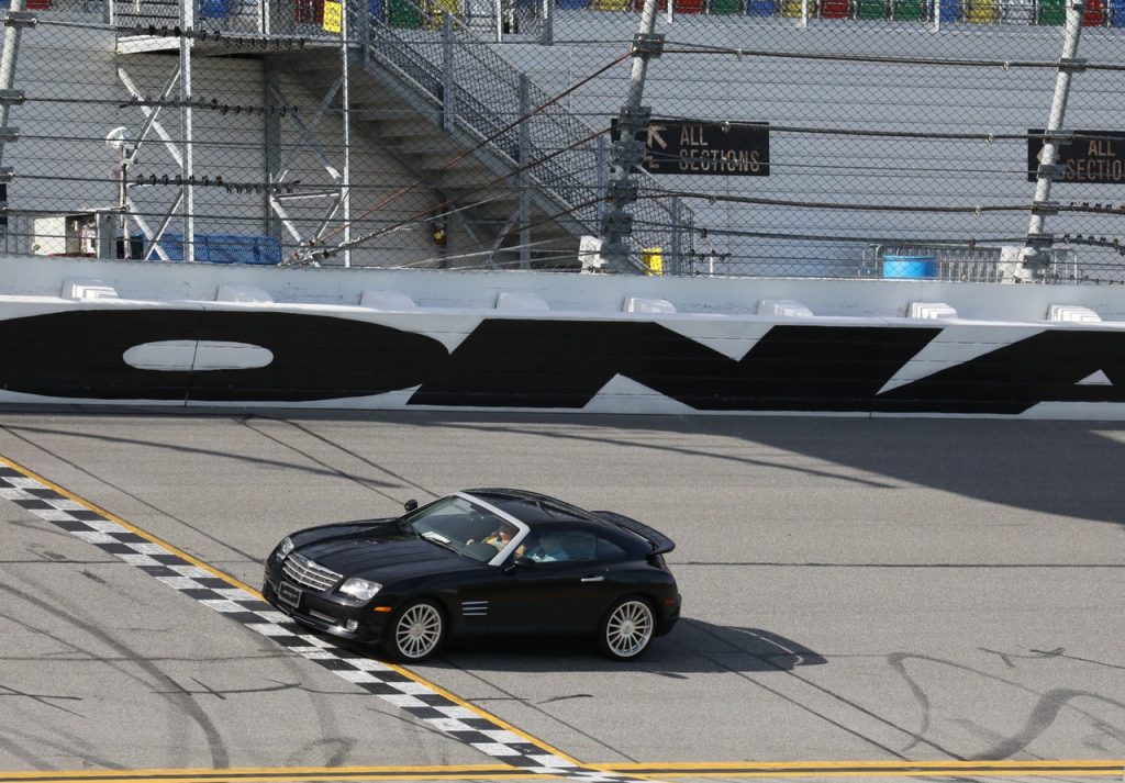 Pontiac Crossfire at the Daytona Speedway